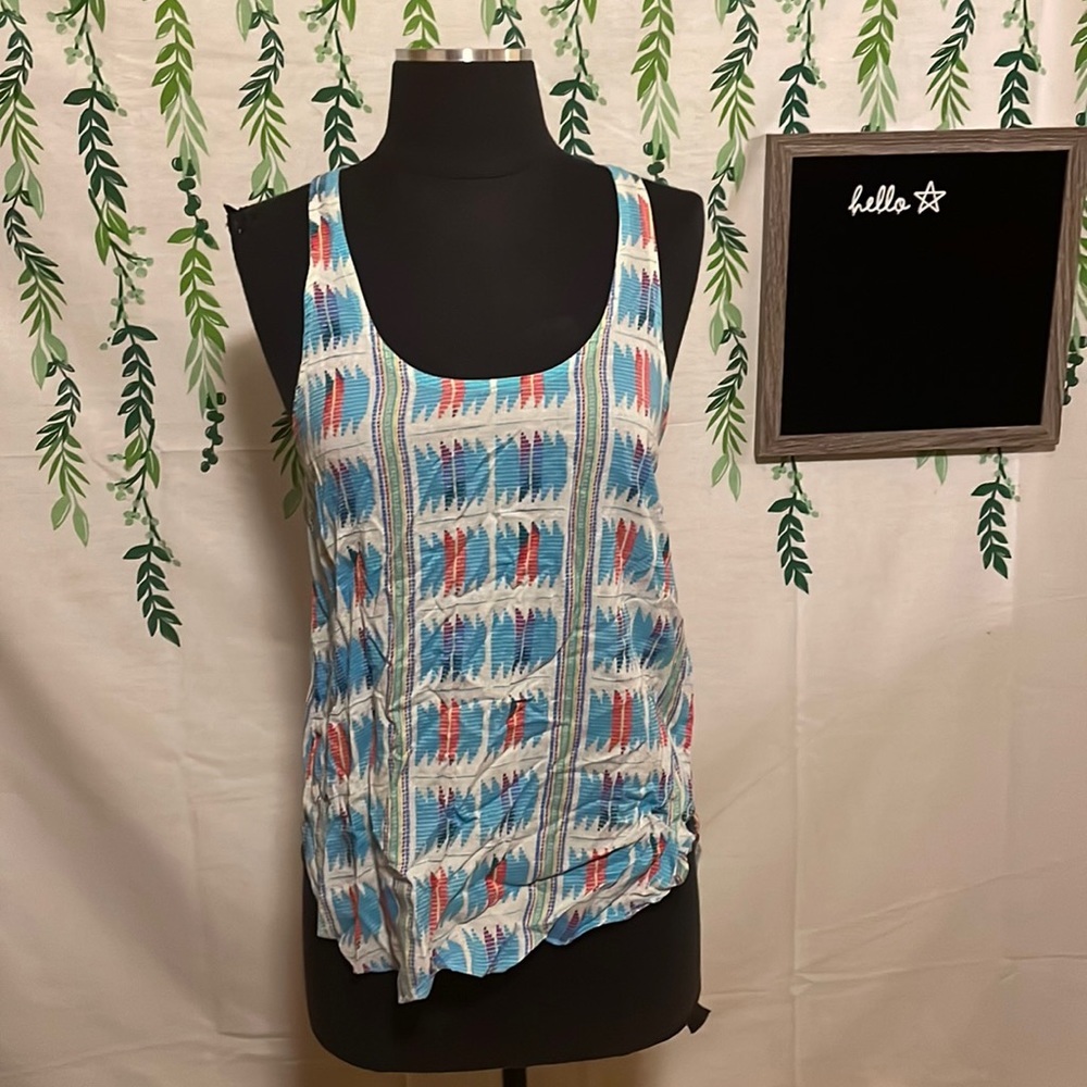 Size XS American Eagle Aztec Racerback Tank D3